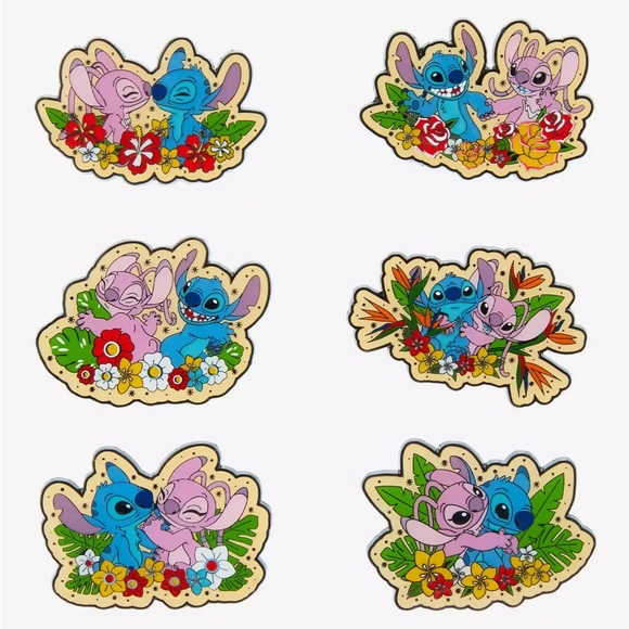 Disney Mystery Pin with Black and White Design - Picture 2 of 4